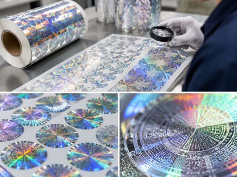 全息镭射防伪标签
